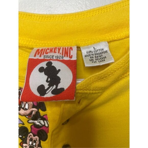 Vintage Mickey, Inc Characters 100% Cotton shirt, Size Large - Picture 5 of 6
